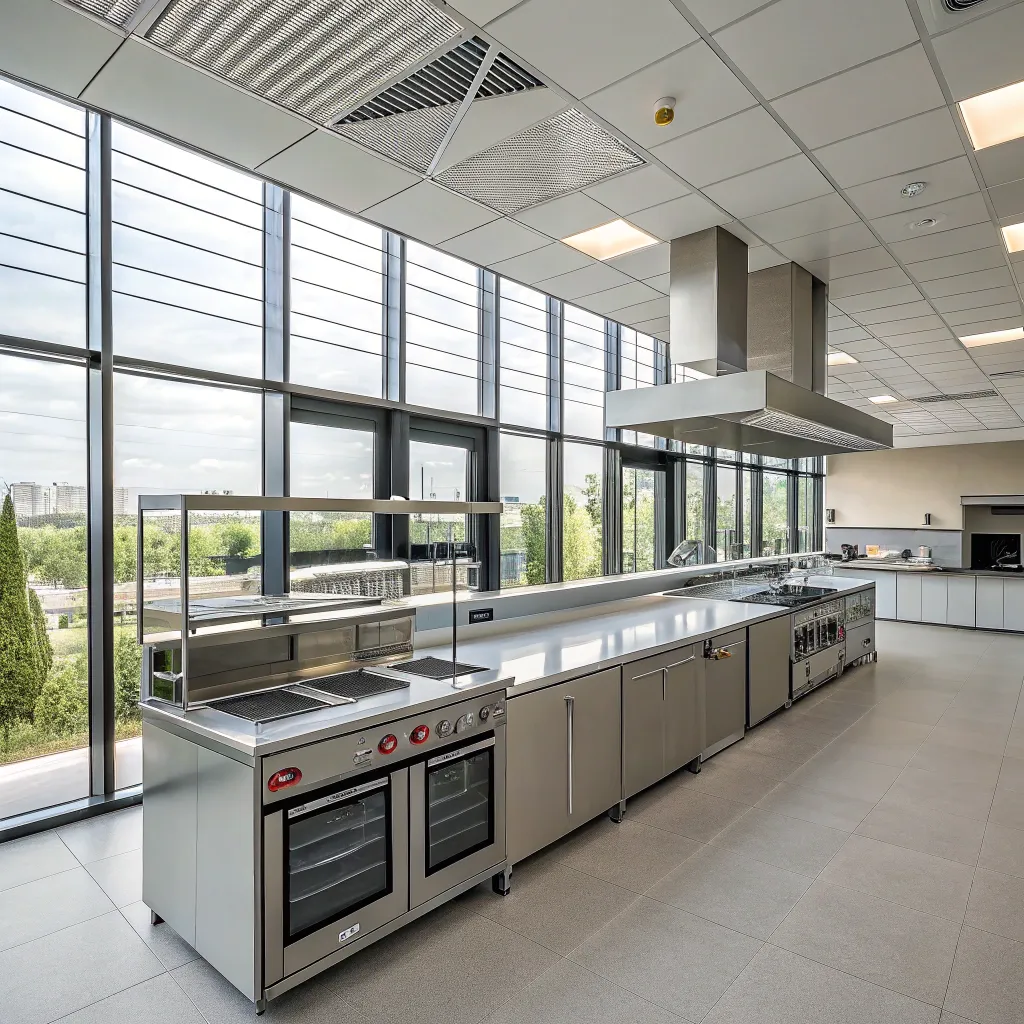 Modern kitchen facility at RELANQOVERTH